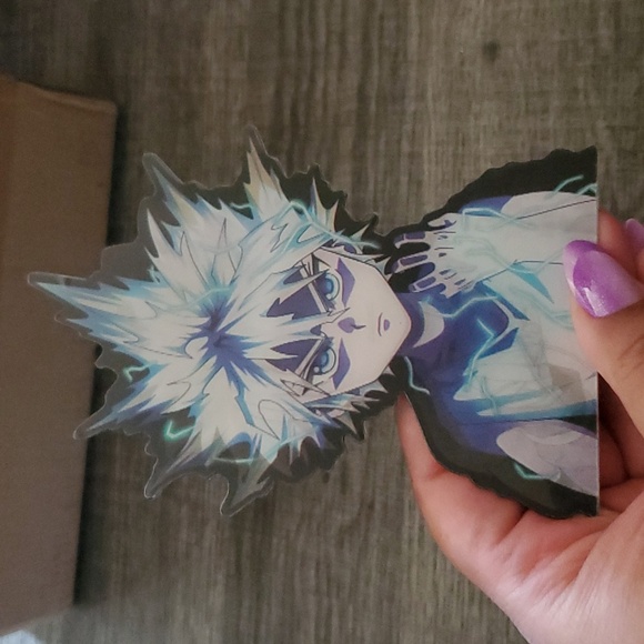 🍒🍒 Hunter X Hunter Anime: Killua Zoldyck Motion Sticker - Picture 7 of 7